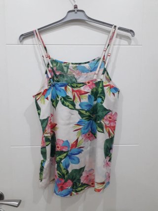 Blusa tirantes estampado floral