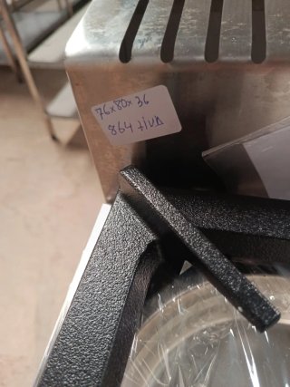 COCINA PROFESIONAL 4 QUEMADORES MIRA MI PERFIL