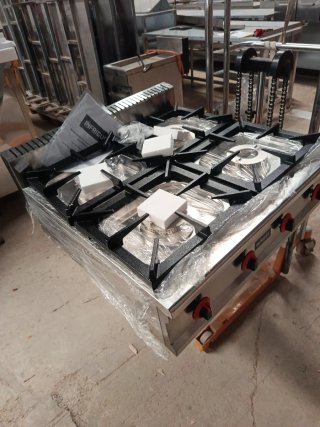 COCINA PROFESIONAL 4 QUEMADORES MIRA MI PERFIL