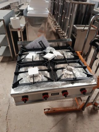 COCINA PROFESIONAL 4 QUEMADORES MIRA MI PERFIL