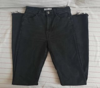 Pantalones vaqueros acampanados negros