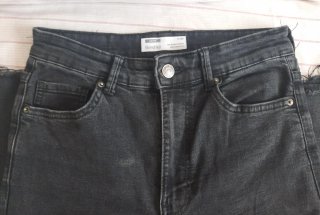 Pantalones vaqueros acampanados negros