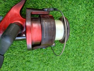 Caña de pescar telescópica y carrete