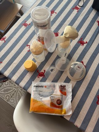 Sacaleches manual Medela