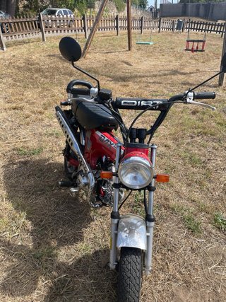 Mini Moto Réplica Honda Dax 110cc Roja