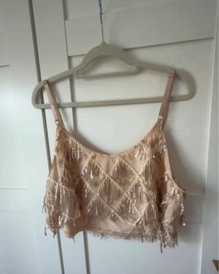 Top lentejuelas Shein