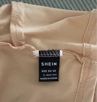 Top lentejuelas Shein