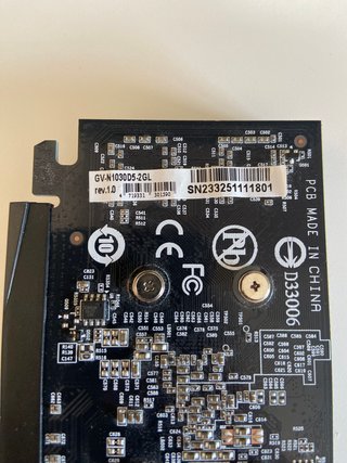 NVIDIA GeForce GT 1030 2GB