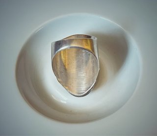 Anillo Plata y Onix Negro