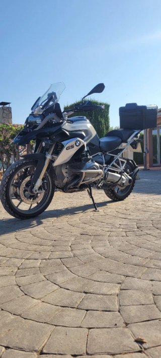 BMW GS 1200 Adventure Negra/Plata