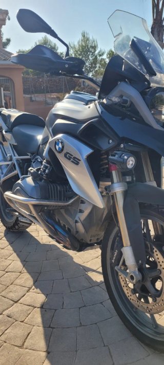 BMW GS 1200 Adventure Negra/Plata