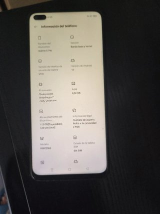 Realme RMX2003 128GB Rojo