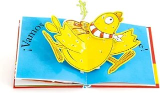 2 libros infantil Pollo Pepe Pop-up