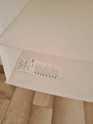 Portatutto IKEA 6 scomparti tessuto bianco