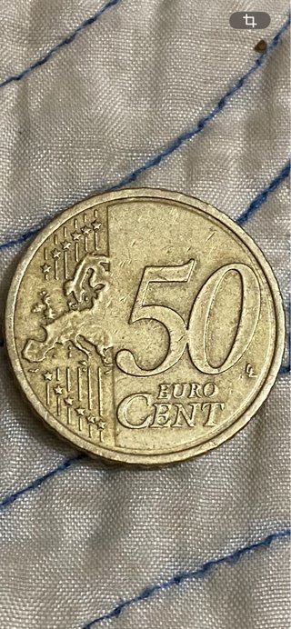 Moneda de 50 centimos