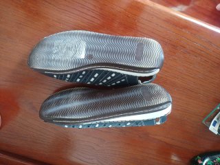 Zapatos sin talón azul talla 40
