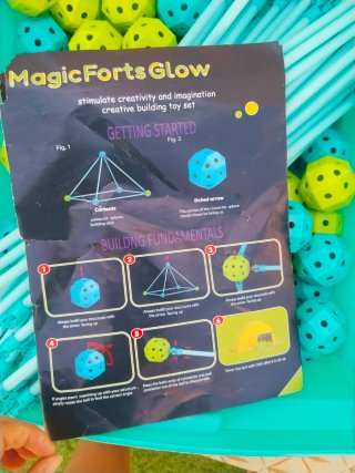 Juego Construcción Varillas y Bolas