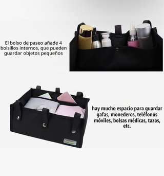 Bolsa organizadora para andador