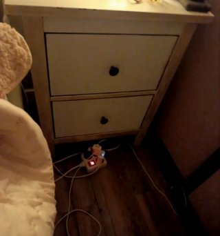 Cabecero 1.60 + 2 Mesitas Ikea
