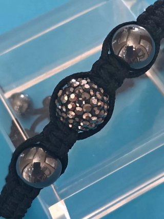 Pulsera Hematita Natural Artesanal.