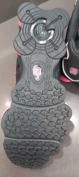 Zapatillas Nike Shox  Negro Rosa