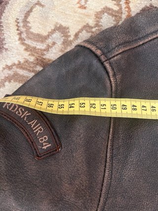 Chaqueta Redskins Aviador Piel Marrón