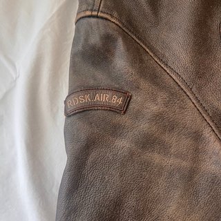 Chaqueta Redskins Aviador Piel Marrón