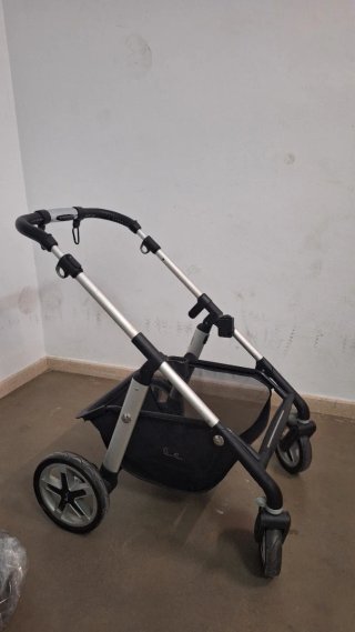 Carrito Bebé Silver Cross Negro Completo