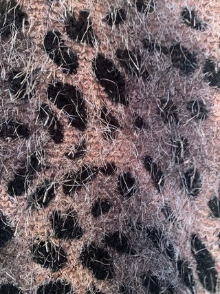 Top sin mangas estampado leopardo