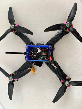 Dron Carreras 5 + 4 Motores + Accesorios