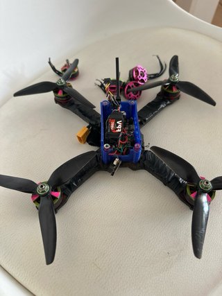 Dron Carreras 5 + 4 Motores + Accesorios