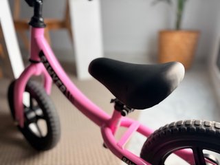Bicicleta Sawyer Rosa sin pedales