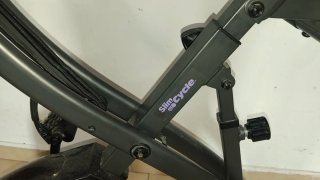Bicicleta Estática Plegable Slim Cycle 2x1