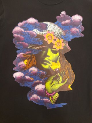 Camiseta John Galliano Negra Talla L