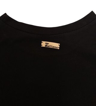 Camiseta John Galliano Negra Talla L