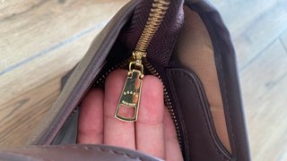 Mala Coach Castanha Dourada