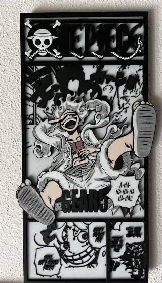Panel de Manga - Luffy Gear 5