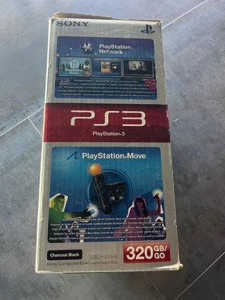 Consola PS3 Sony 320GB Negra + Accesorios