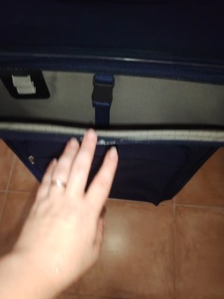 Maleta Samsonite azul marino