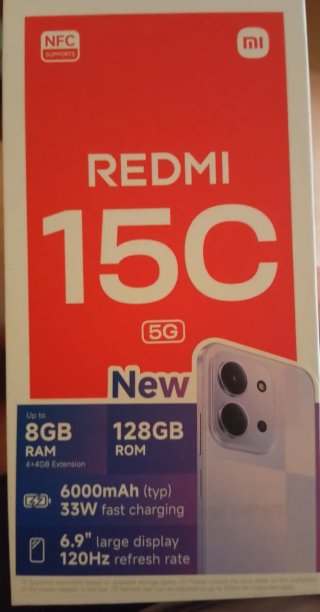 Xiaomi Redmi 15C 5G 6000mAh