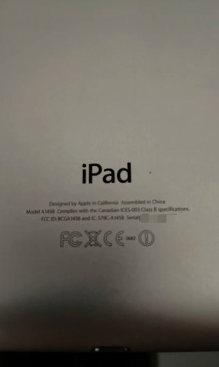 Apple iPad Blanco