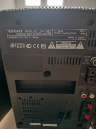 Minicadena Aiwa LCX-110 CD/Radio Cassette