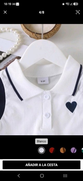 Shein. TALLA 7Y. Conjunto de 2 piezas
