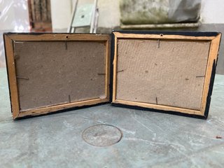 2 Cuadros Pequeños Antiguos