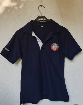 Polo Erdinger Weissbier blu scuro