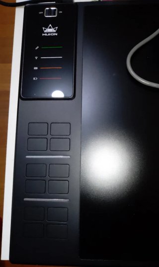Tableta Gráfica Huion WH1409 Negra