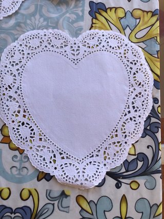 Centrini a forma di cuore