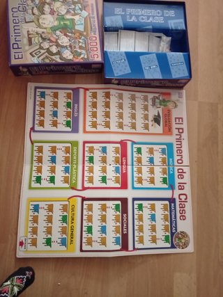 El primero de la clase juego mesa