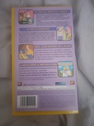 VHS Los Simpson Muy Fuerte Para TV