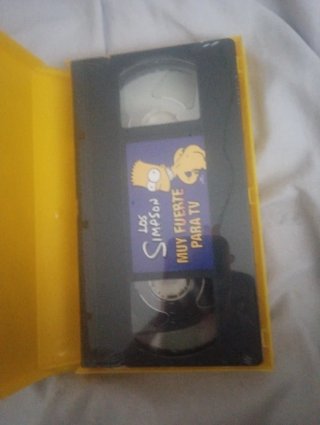 VHS Los Simpson Muy Fuerte Para TV